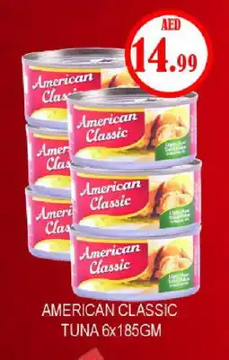 Gulf Hypermarket AMERICAN CLASSIC Tuna - Canned offer