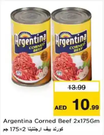 Nesto Argentina corned beef offer