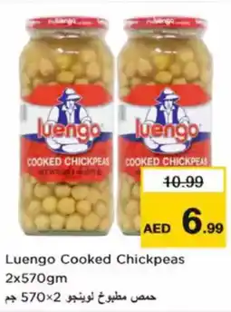 Nesto Luengo cooked chickpeas offer