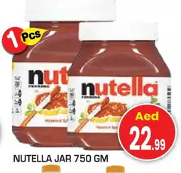 Baniyas Spike Hypermarket NUTELLA Chocolate Spread offer