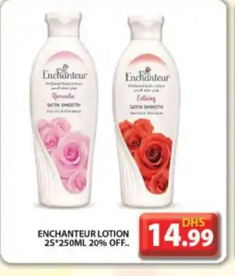 Grand Hyper Market Enchanteur Body Lotion & Cream offer