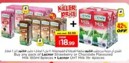 Nesto LACNOR Flavoured Milk offer