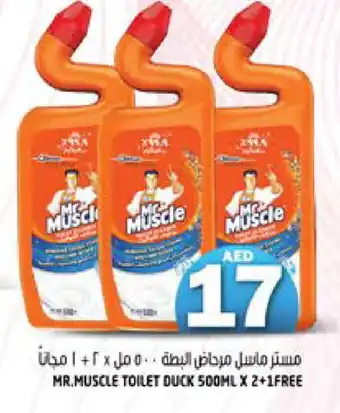 Hashim Hypermarket MR. MUSCLE Toilet / Drain Cleaner offer