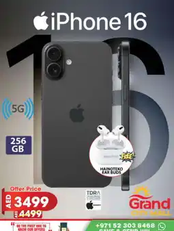 Grand Hyper Market APPLE iPhone 16 offer