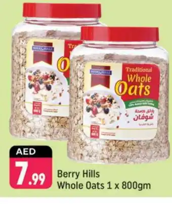Shaklan BERRY HILLS Oats offer