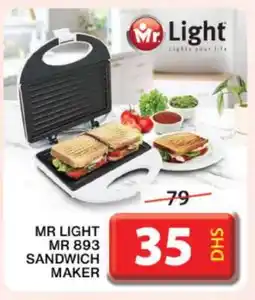 Grand Hyper Market MR. LIGHT Sandwich Maker offer