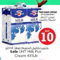 Last Chance SAFA Long Life / UHT Milk offer