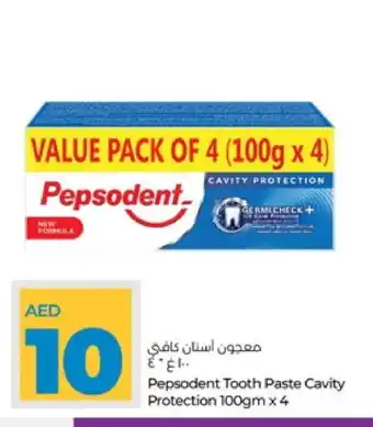 Lulu Hypermarket PEPSODENT Toothpaste offer