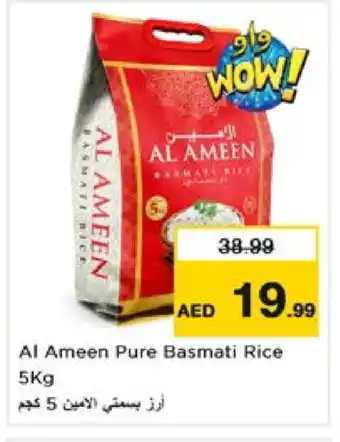 Nesto AL AMEEN Basmati / Biryani Rice offer