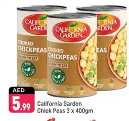 Shaklan CALIFORNIA GARDEN Chick Peas offer
