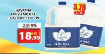 Grand Hyper Market HAYATNA Fresh Milk offer