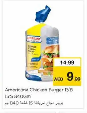 Nesto AMERICANA Chicken Burger offer