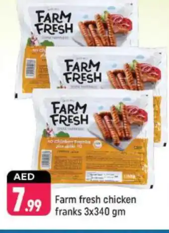 Shaklan FARM FRESH Chicken Franks offer