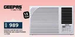Grand Hyper Market Geepas GACW18015CU window air conditioner 1.5 ton offer