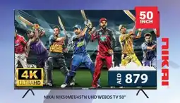 Grand Hyper Market Nikai NIKSOMEU4STN UHD webos TV offer