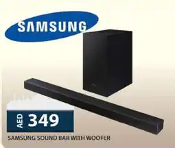 Grand Hyper Market Samsung sound bar with woofer offer