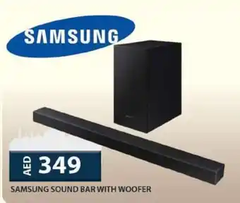 Grand Hyper Market Samsung sound bar with woofer offer