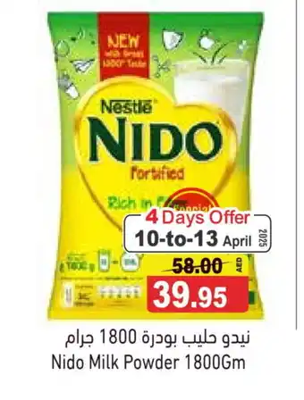 Aswaq Ramez NIDO Milk Powder offer