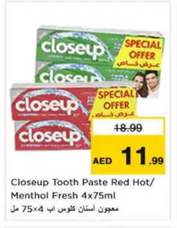 Nesto CLOSE UP Toothpaste offer