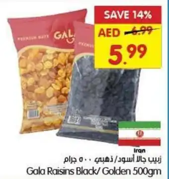 Gala Supermarket Gala Raisins Black/Golden offer