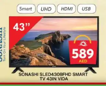 Grand Hyper Market SONASHI Smart TV offer