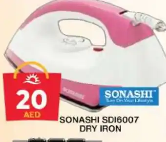 Grand Hyper Market SONASHI Ironbox offer