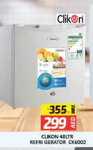 Mango Hypermarket LLC CLIKON Refrigerator offer