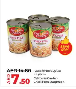 Lulu Hypermarket CALIFORNIA GARDEN Chick Peas offer