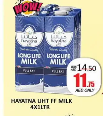 Al Madina HAYATNA Long Life / UHT Milk offer