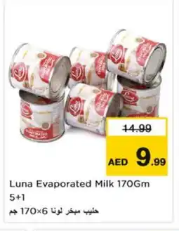 Nesto LUNA Evaporated Milk offer