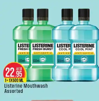 West Zone Supermarket LISTERINE Mouthwash offer