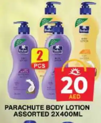 Grand Hyper Market PARACHUTE Body Lotion & Cream offer