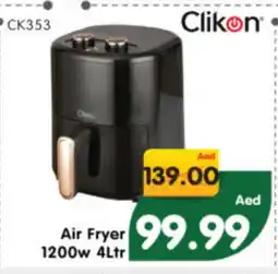 Al Madina Hypermarket CLIKON Air Fryer offer