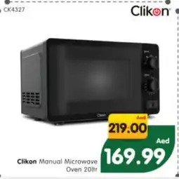 Al Madina Hypermarket CLIKON Microwave Oven offer
