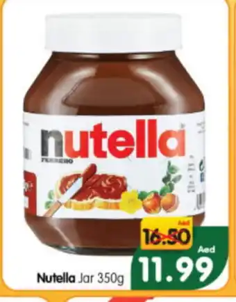 Al Madina Hypermarket NUTELLA Chocolate Spread offer