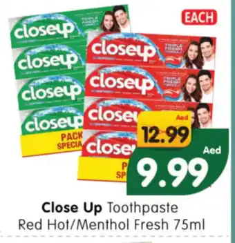 Al Madina Hypermarket CLOSE UP Toothpaste offer