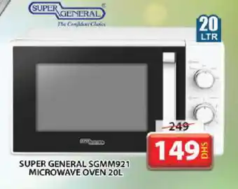 Grand Hyper Market SUPER GENERAL Microwave Oven offer