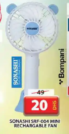 Grand Hyper Market SONASHI Fan offer
