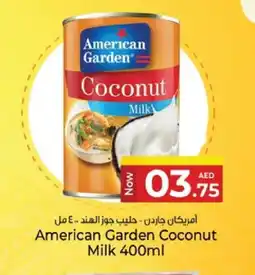 Kenz Hypermarket AMERICAN GARDEN Coconut Milk offer
