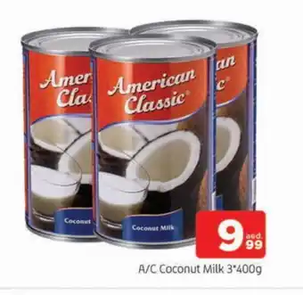 Al Madina AMERICAN CLASSIC Coconut Milk offer