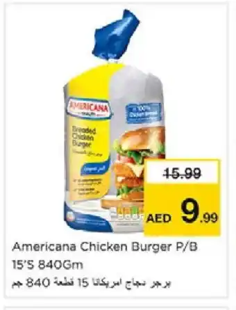 Nesto AMERICANA Chicken Burger offer