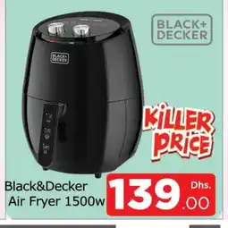 Al Madina BLACK+DECKER Air Fryer offer
