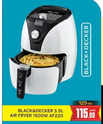 Al Madina BLACK+DECKER Air Fryer offer