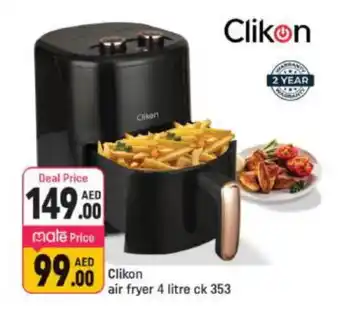 Shaklan CLIKON Air Fryer offer