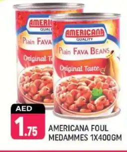 Shaklan AMERICANA Fava Beans offer