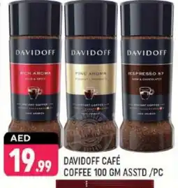 Shaklan DAVIDOFF Coffee offer