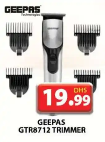 Grand Hyper Market GEEPAS Remover / Trimmer / Shaver offer