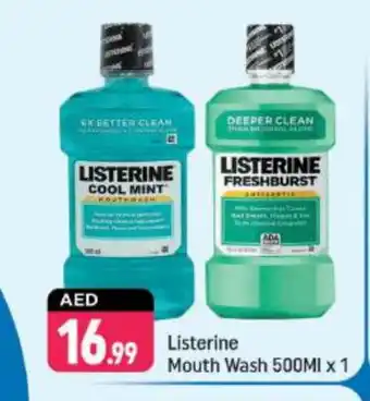 Shaklan LISTERINE Mouthwash offer