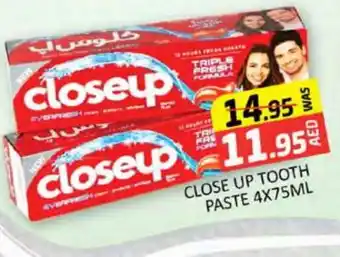 Mango Hypermarket LLC CLOSE UP Toothpaste offer
