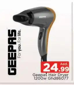 Al Madina GEEPAS Hair Appliances offer